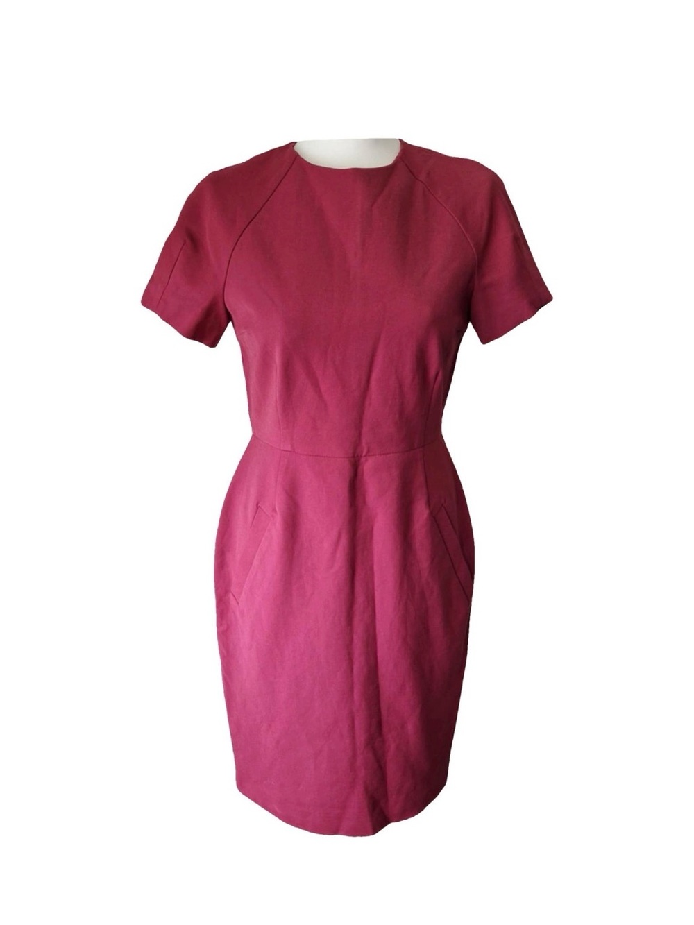Acne Studios Sheath Dress in Berry Pink